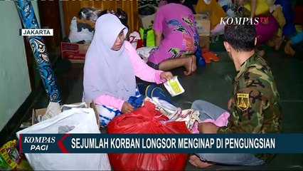 Melihat Pengungsian Warga Korban Longsor Ciganjur