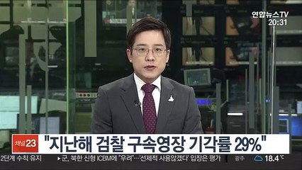 "지난해 검찰 구속영장 기각률 29%"