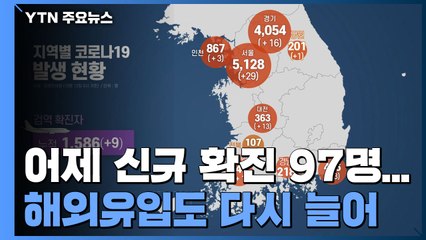 거리두기 완화 첫날...코로나19 신규 확진 97명 / YTN
