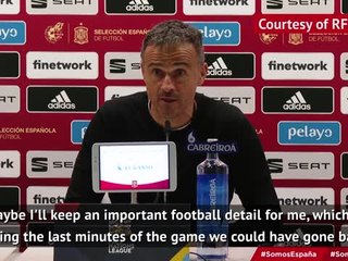 Enrique pleased with Spain's game management against Switzerland