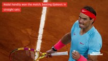 Rafael Nadal Wins the 2020 French Open