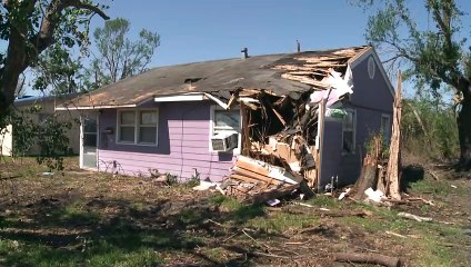 Deux ouragans en six semaines: les habitants de Louisiane épuisés