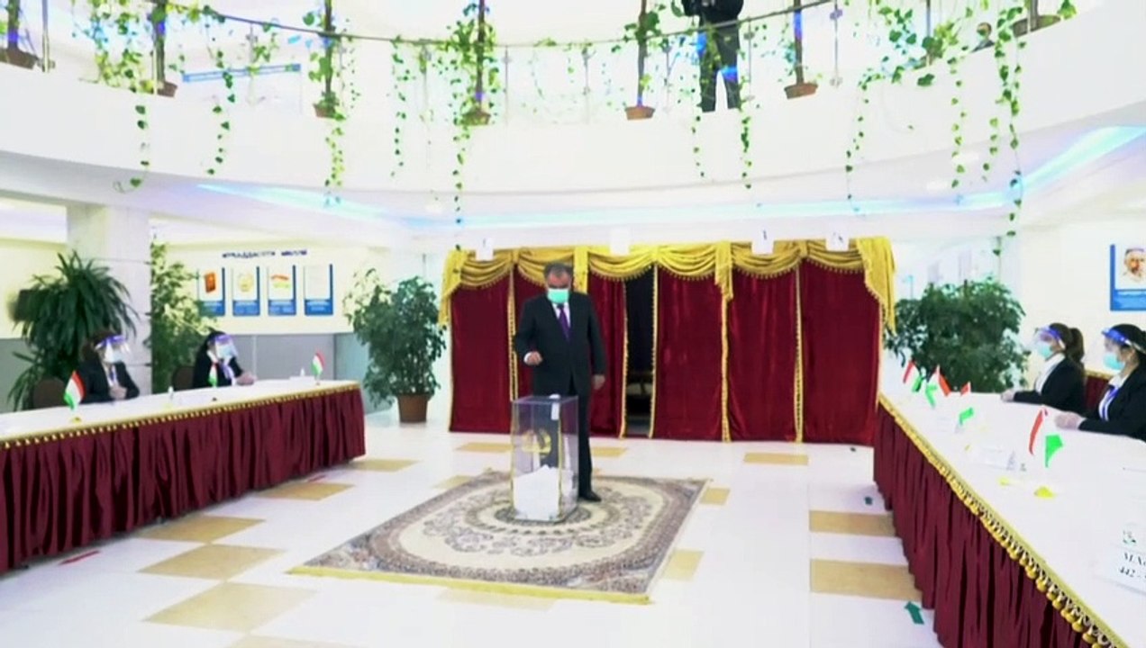 Wahl in Tadschikistan: Langzeitpräsident Rachmon dürfte im Amt bestätigt werden