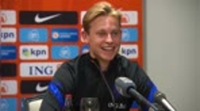 Pays-Bas - De Jong : Devenir les meilleurs du monde