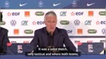 No French frustration for Deschamps after Portugal draw