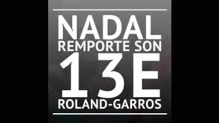 Nadal remporte son 13e Roland-Garros
