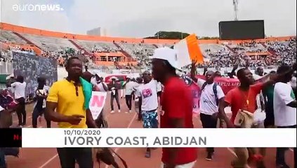 Ivory Coast opposition in united front at 30,000 strong pre-election rally