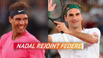 Grand Chelem - Rafa Nadal rejoint Roger Federer