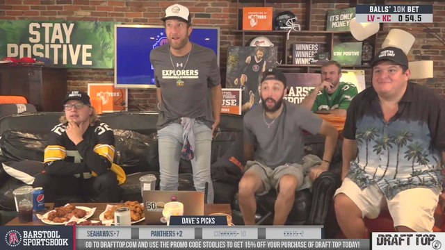 Full Replay: Early NFL Games at the Barstool Sportsbook House