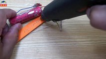 How to make Aeroplane with DC motor _ Toy Wooden Plane