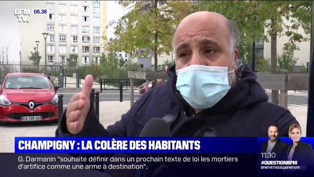 Vivre ici, c'est difficile. La colère de cet habitant de Champigny-sur-Marne après la nouvelle attaque du commissariat de la ville