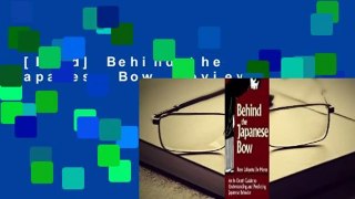 [Read] Behind the Japanese Bow  Review