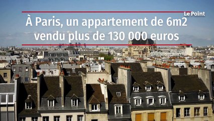 À Paris, un logement de 6 mètres carrés vendu plus de 130 000 euros
