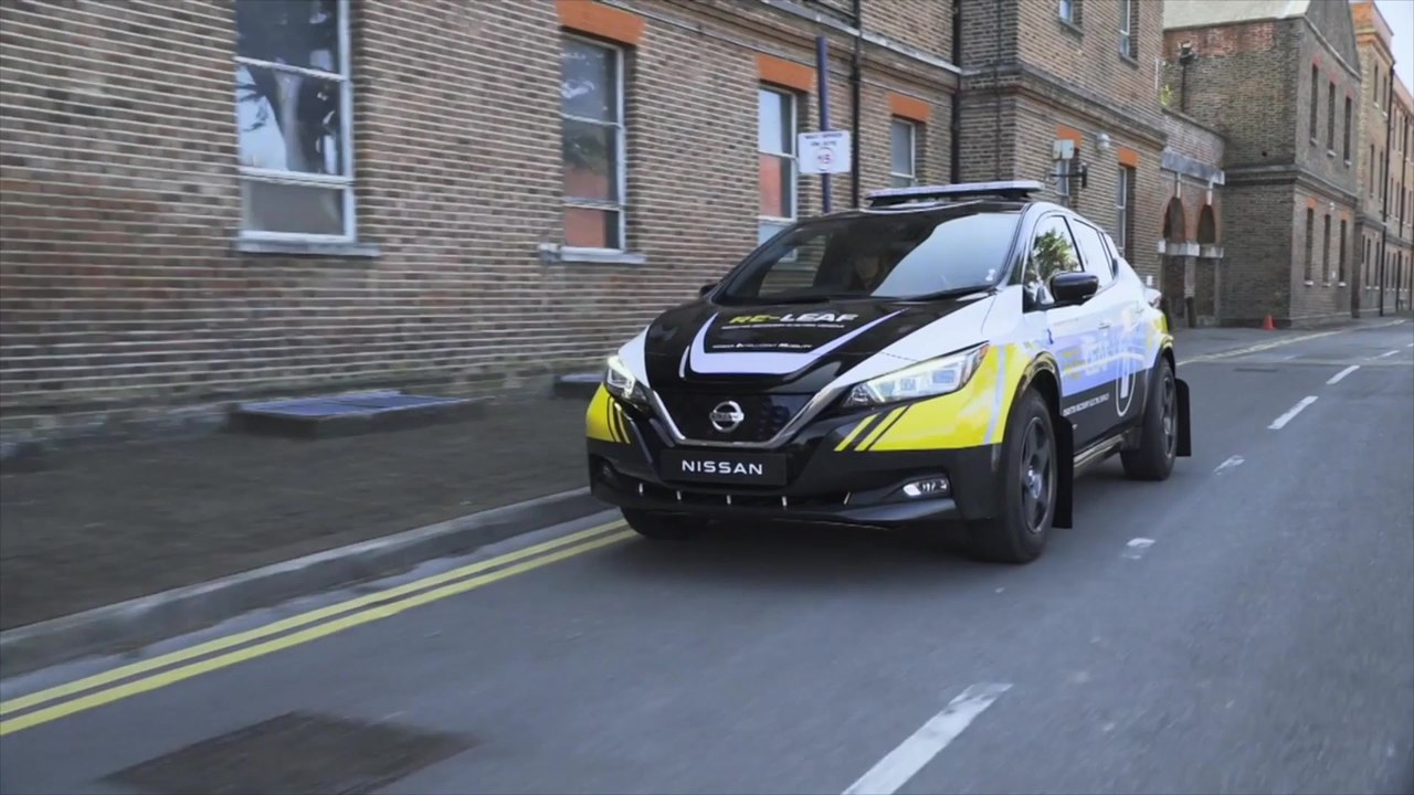 Der Nissan RE-LEAF - Bringt den Strom dorthin, wo er dringend gebraucht wird