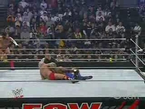 ECW 19/02/08: CM Punk & Ric Flair Vs Shelton & Elijah Burke