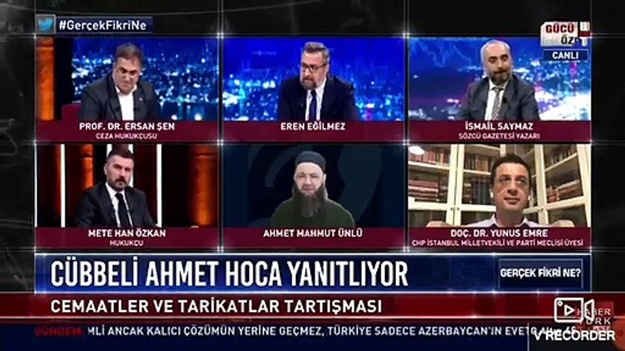 Cübbeli Ahmet: Atatürk aleyhinde konuşmak caiz değil