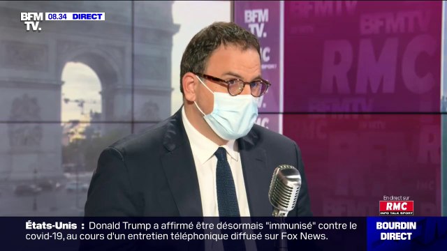 Covid en Île-de-France: selon le directeur de l'ARS, 473 malades sont en réanimation, on a passé 42% d'occupation des lits