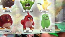 Angry Birds 2016 Movie Toys Action Figure Bags Collection Opening Toy Review TV