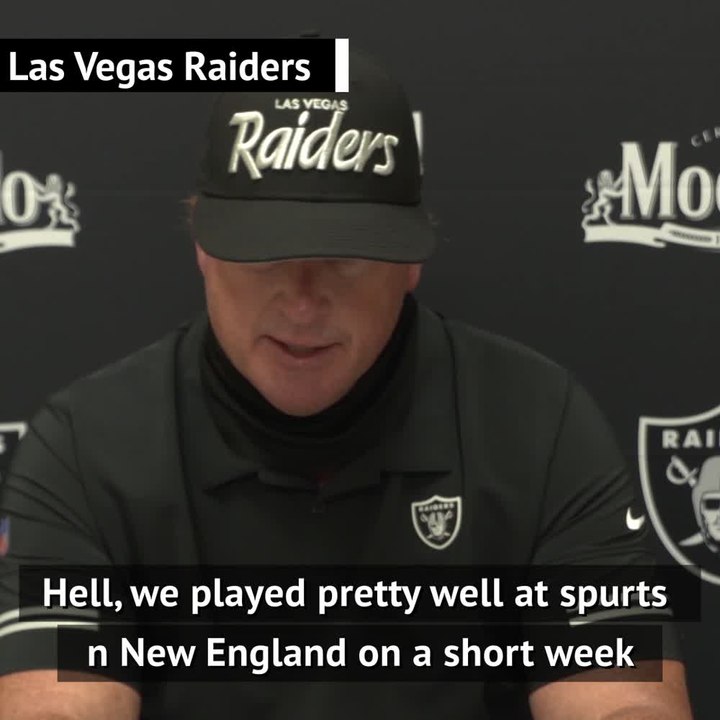 Raiders continuing to get better - Gruden on win at Chiefs