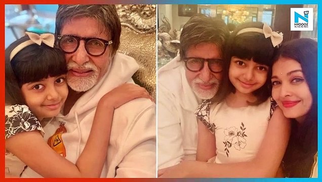 Aishwarya Rai Bachchan gives a glimpse of Amitabh Bachchan's birthday celebration