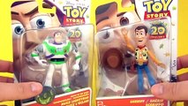 Toy Story 20th Anniversary Woody & Buzz Lightyear Glow Toys Disney Pixar by Toy Review TV