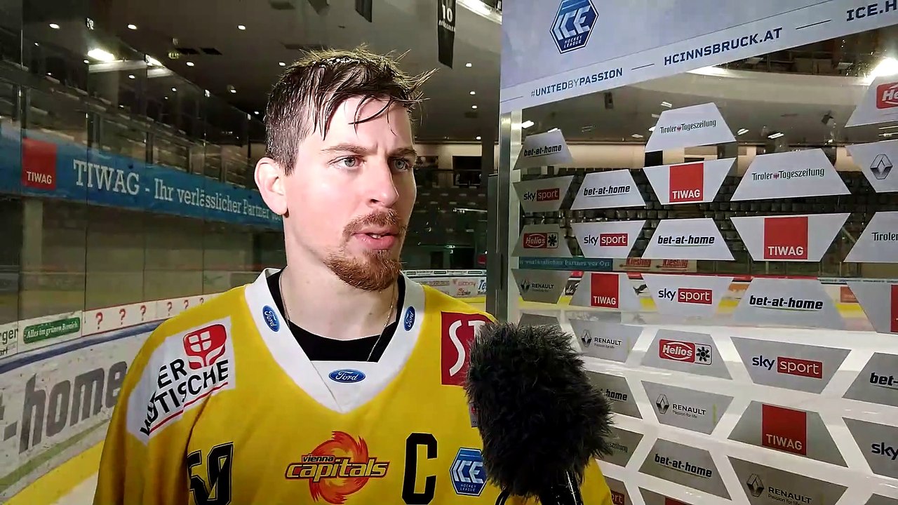 6.Runde: Mario Fischer (VIC) nach dem Spiel gegen Innsbruck