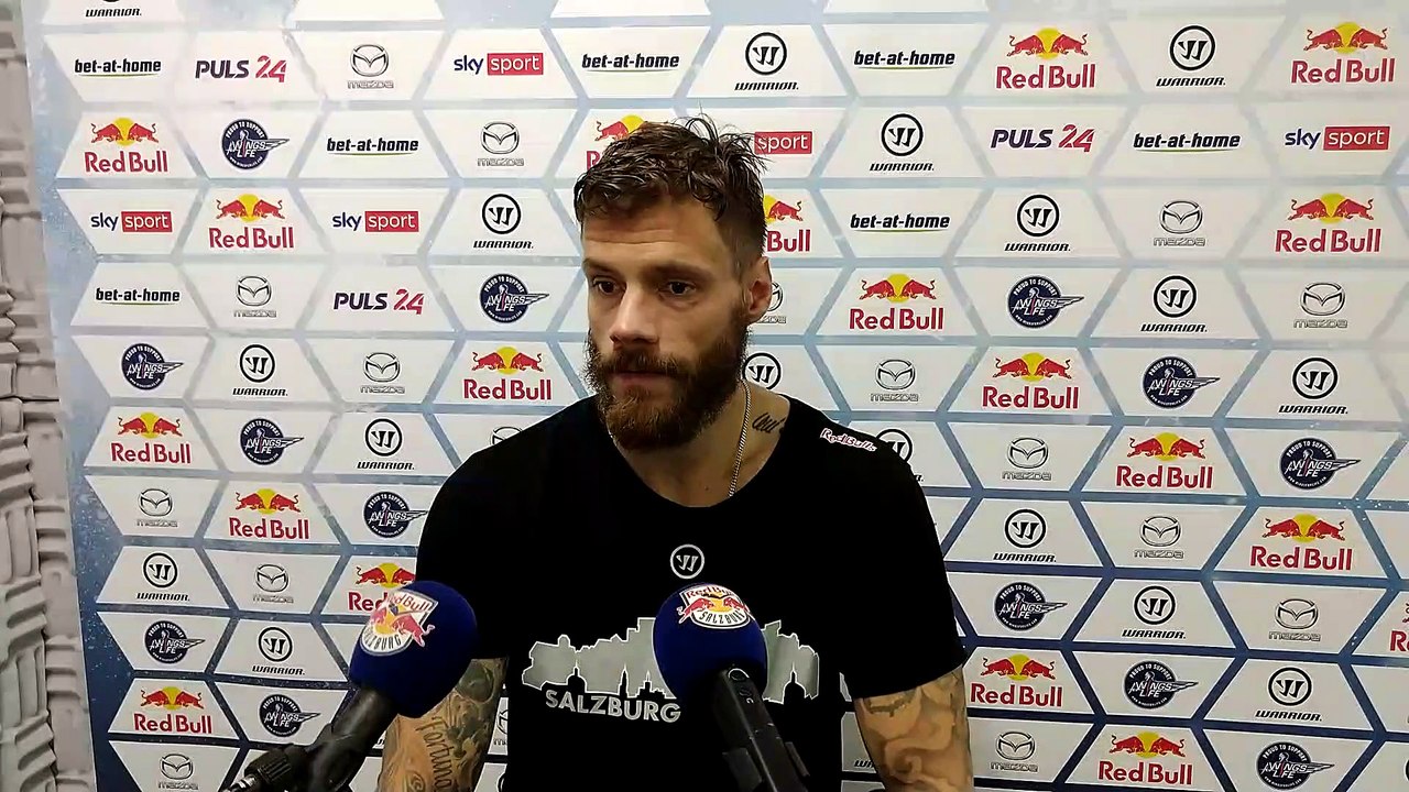 6.Runde: Thomas Raffl (RBS) nach dem Spiel gegen den EC KAC