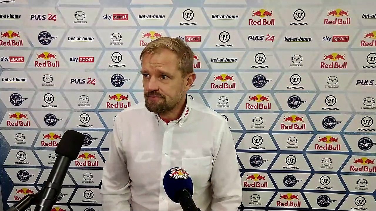 6.Runde: Petri Matikainen (KAC) nach dem Spiel gegen Salzburg