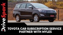 Toyota Car Subscription Service | Partner With Myles | New Offers & Details