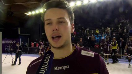 Clément Gaudin et Nicolas Claire après Istres PAUC