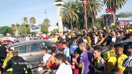 جماهير الماص تحتل فاس بعد صعود فريقها للقسم الأول