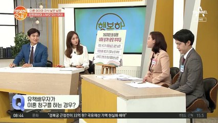 혼인 파탄의 책임이 있는 남편! 절대 이혼 요구를 들어줄 수 없다!