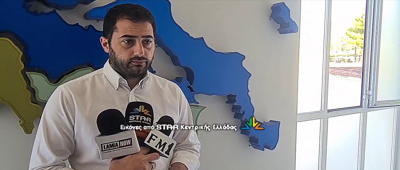 Ο περιφερειάρχης Στερεάς Ελλάδας Φάνης Σπανός ε...