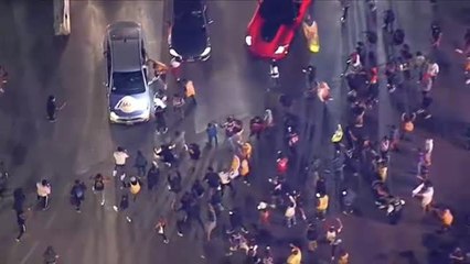 Fans de los Lakers se olvidan del coronavirus y celebran a lo grande su triunfo en la NBA