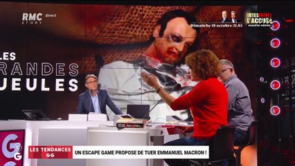 Les tendances GG: Un escape game propose de tuer Emmanuel Macron - 12/10