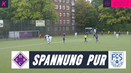 Descargar video: Spannendes Duell bei Hamburger Schietwetter | HEBC II – FC Süderelbe II (Bezirksliga Süd)