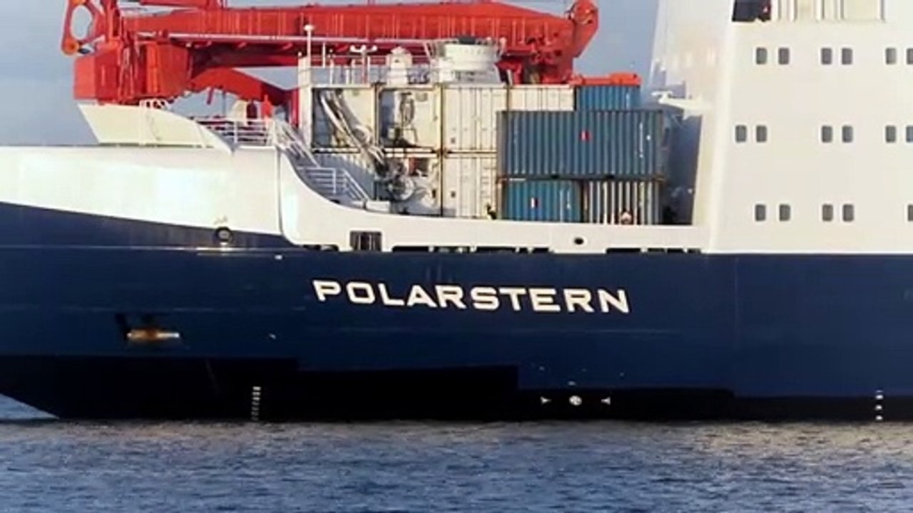 "polarstern" nach arktis-expedition zurück in deutschland