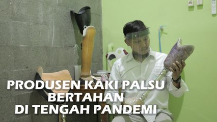 Cara Produsen Kaki Palsu Bertahan  di Tengah Pandemi