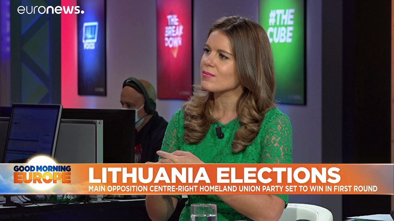 Lithuania votes: Centre-right opposition edges towards win with coalition talks expected