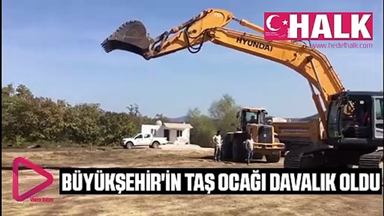Büyükşehir'in taş ocağı davalık oldu
