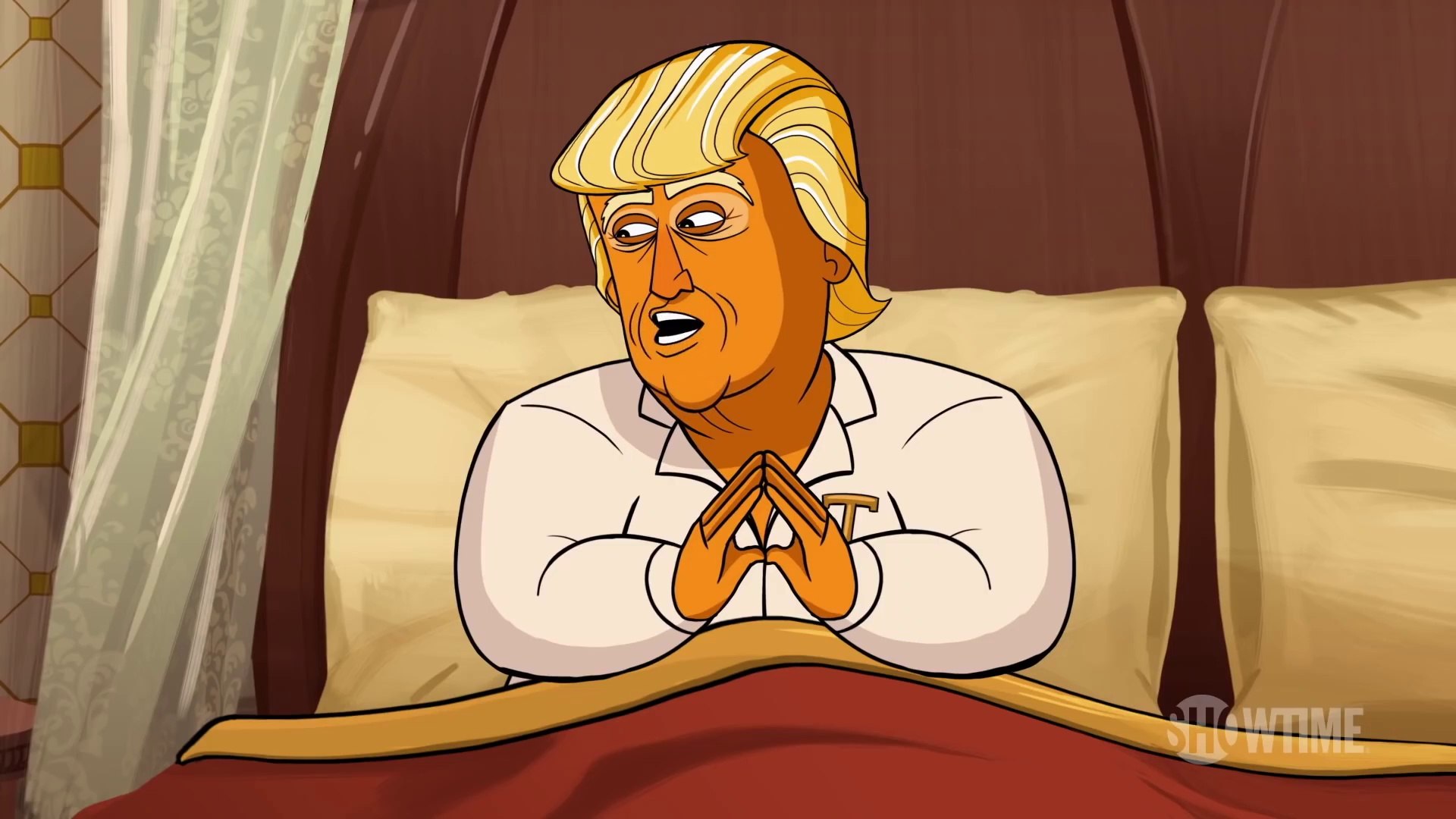 Our Cartoon President S03E15 Wartime President