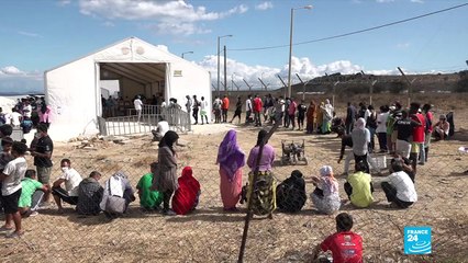 Lesbos migrant camp fire: France 24 meets unhappy residents of replacement facility