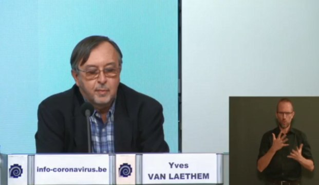 Symptômes du Covid-19: les explications d'Yves Van Laethem