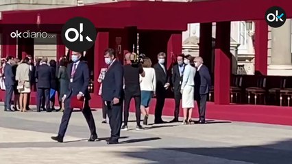 Iglesias charla a solas 3 min. con el presidente del Tribunal que dice que le va a absolver: el Supremo