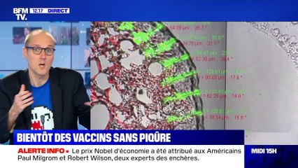 Bientôt des vaccins sans piqûre - 12/10