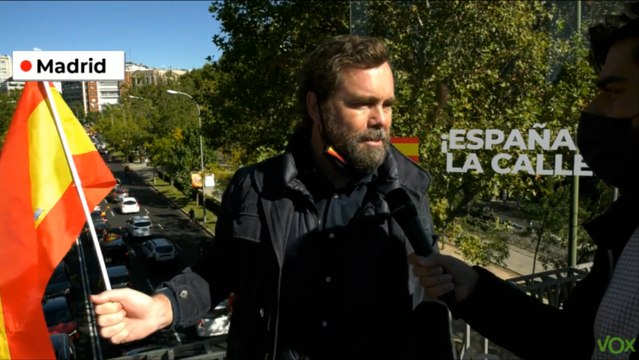 La ultraderecha dice que los españoles se enfrentan hoy a un cambio de régimen