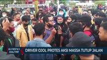 Driver Ojol Protes Aksi Massa Tutup Jalan