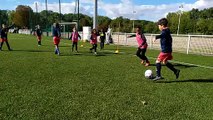 Les U8/U9 en pleine action lors du plateau Festifoot à Combs-la-Ville