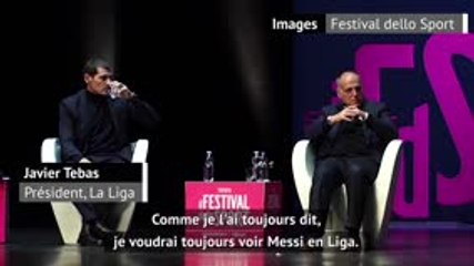 Barcelone - Tebas: "Un départ de Messi n'aurait pas été une bonne idée"