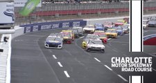 NASCAR Cup Series races for the first time on rain tires at Roval